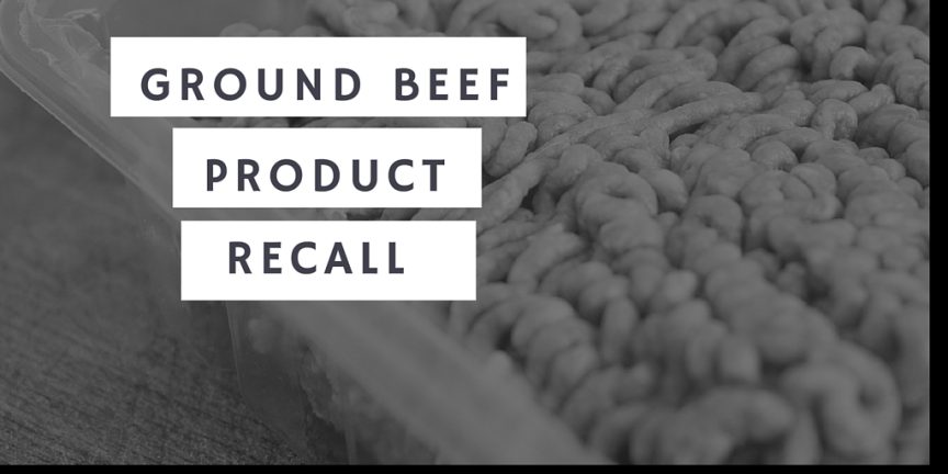Ground Beef Recall