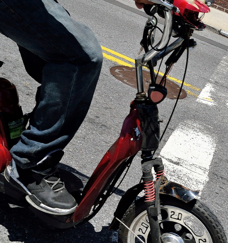 electric scooter accident