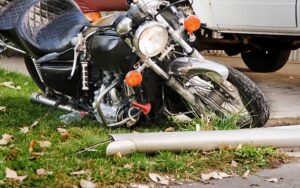 how do many motorcycle crashes happen