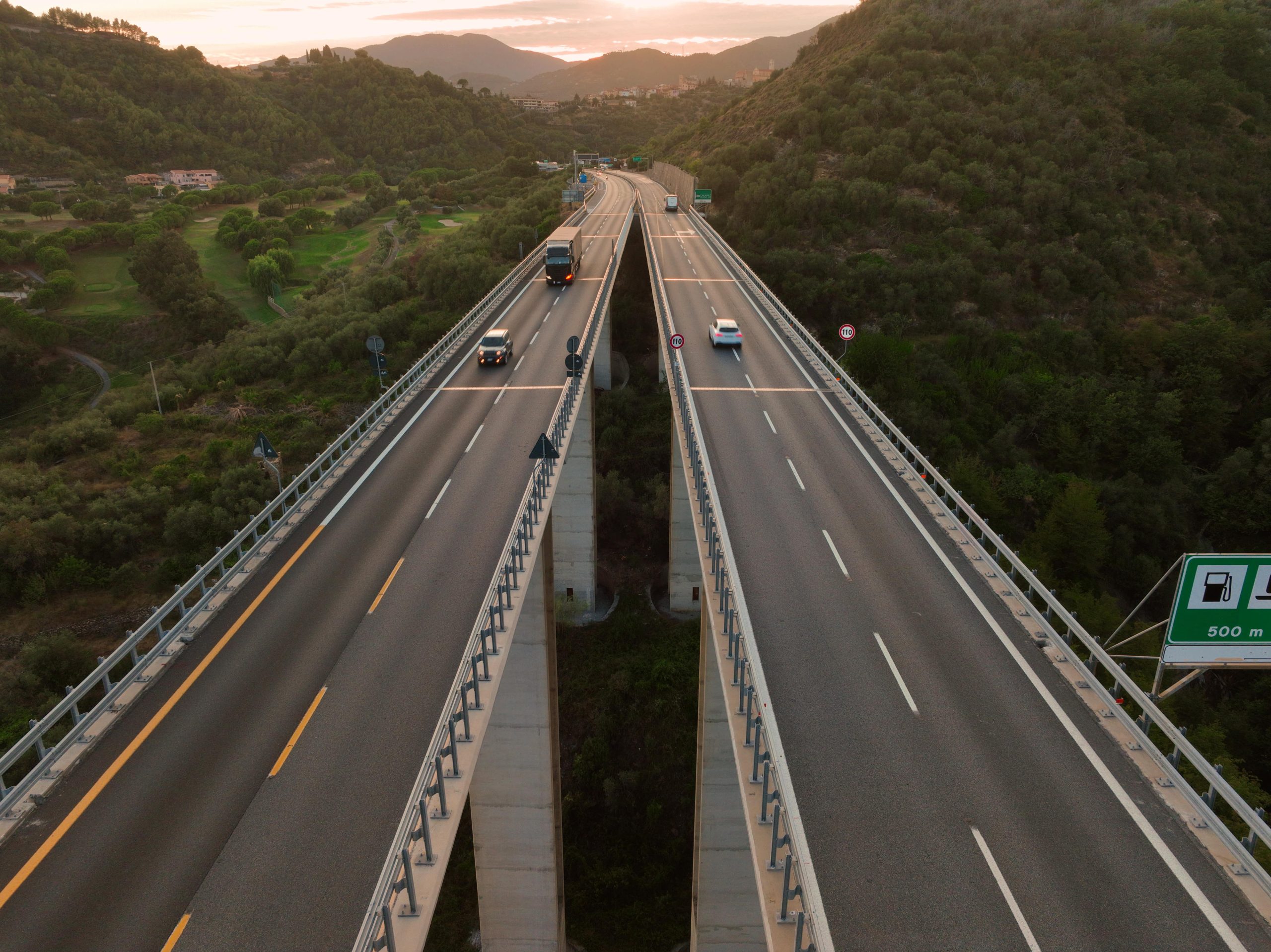 Why does evidence disappear quickly on a highway?