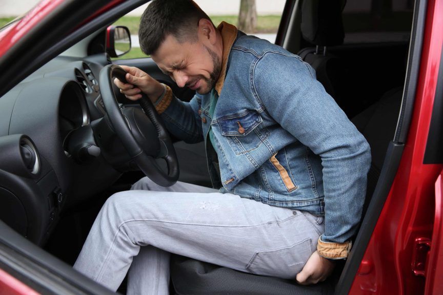 herniated disc car accident