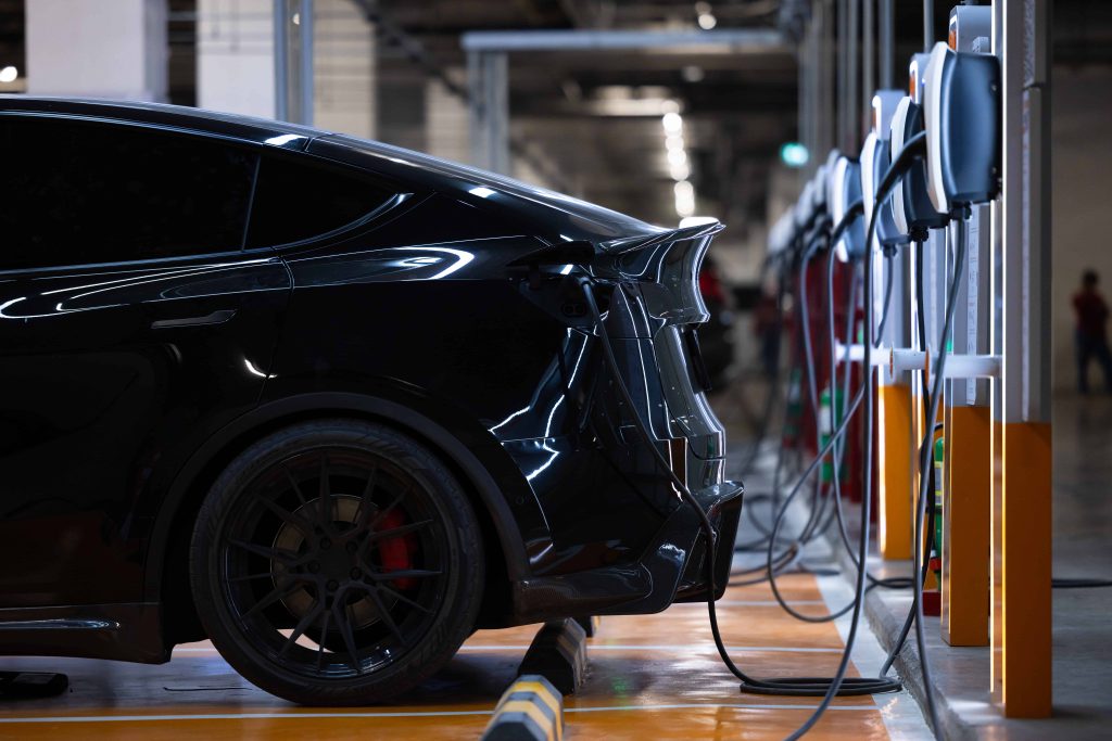 EV charging station accident Florida