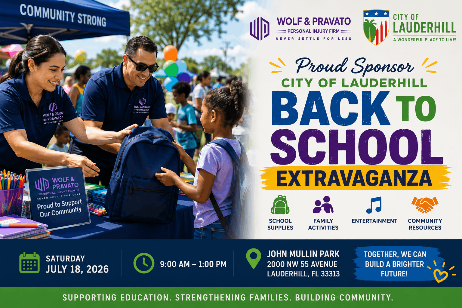 Lauderhill Back to School Extravaganza