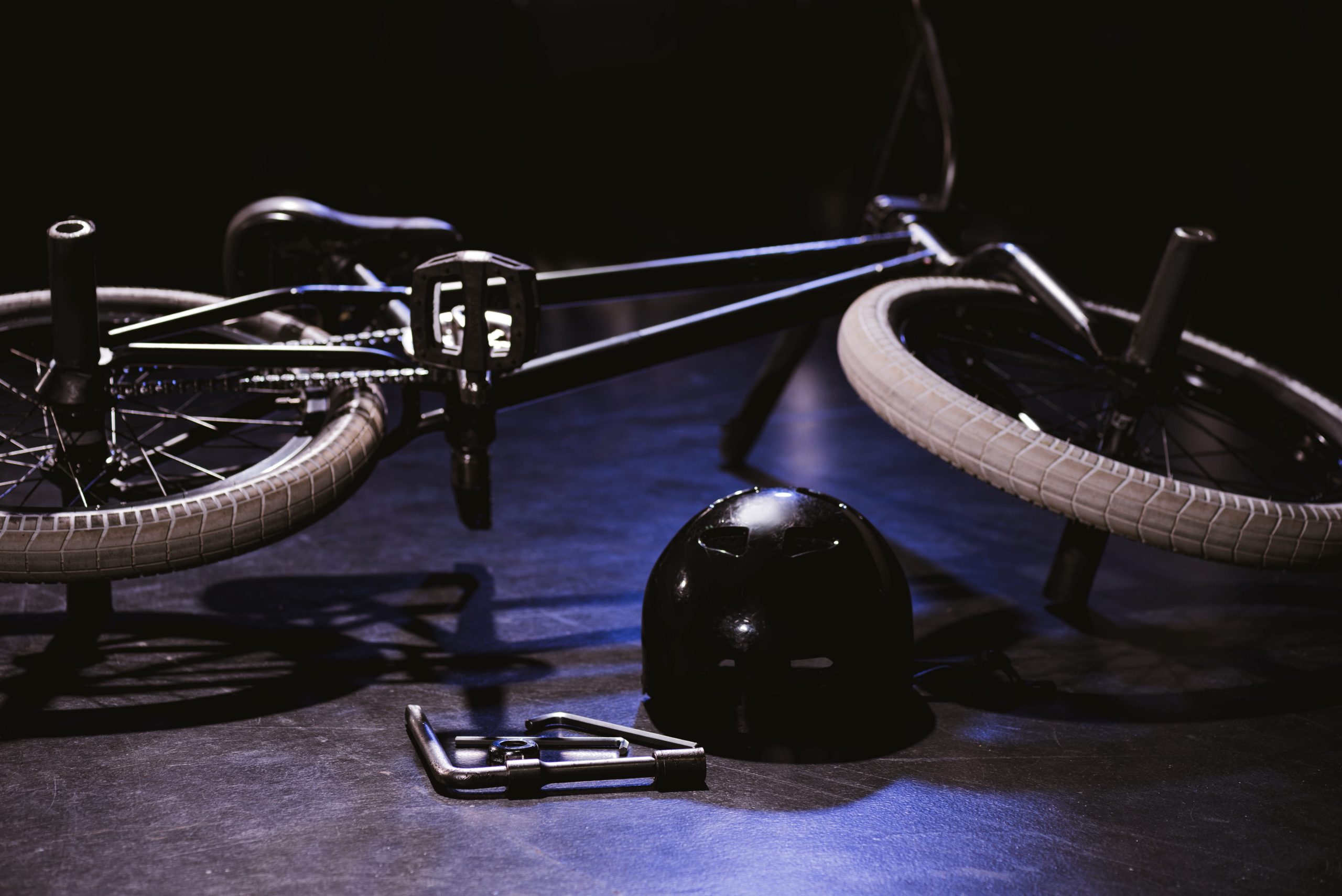 Proving a nighttime bicycle crash