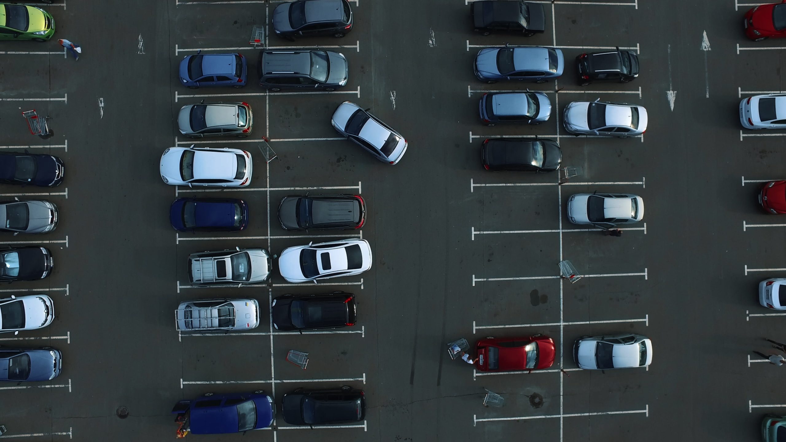 Proving a parking-lot or drive-thru crash