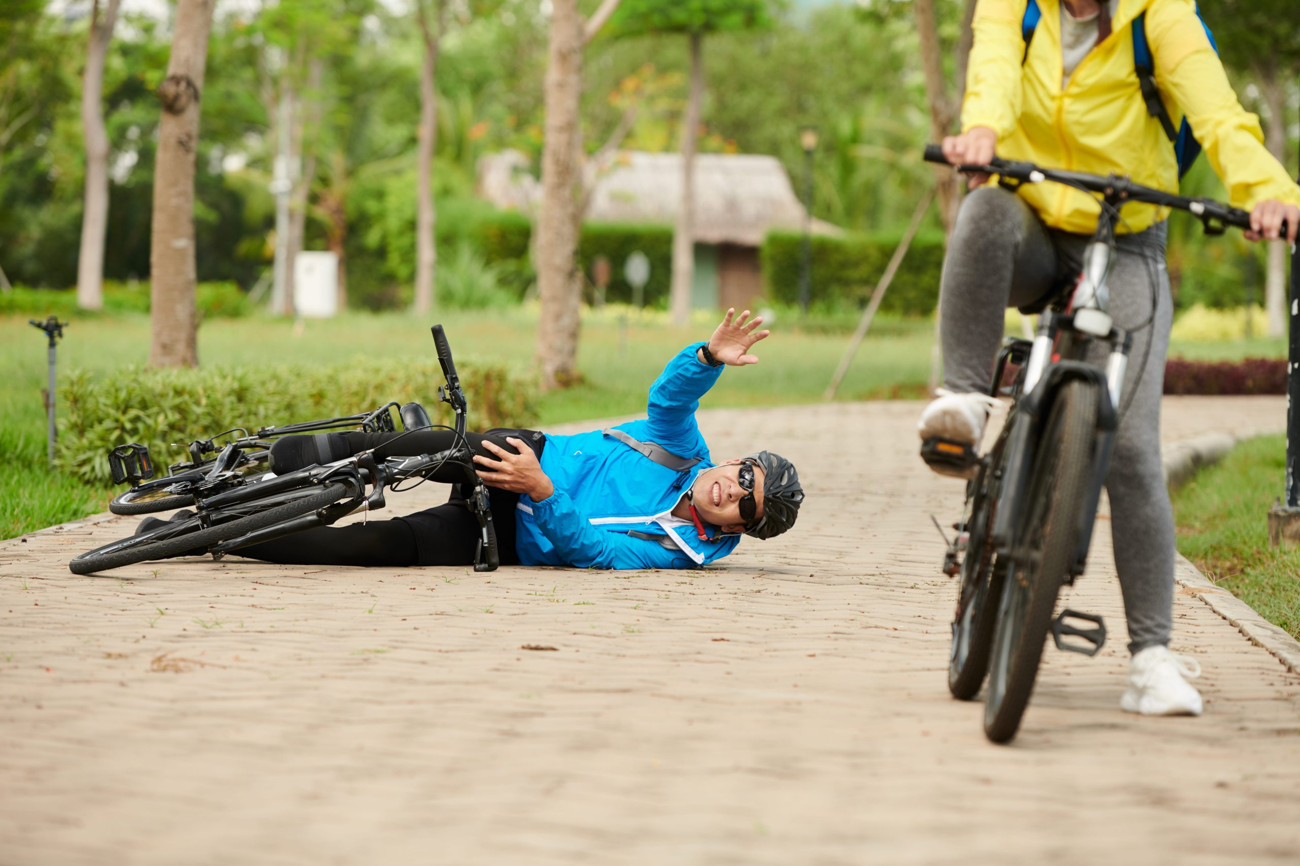 Rider-on-rider and path-user collisions