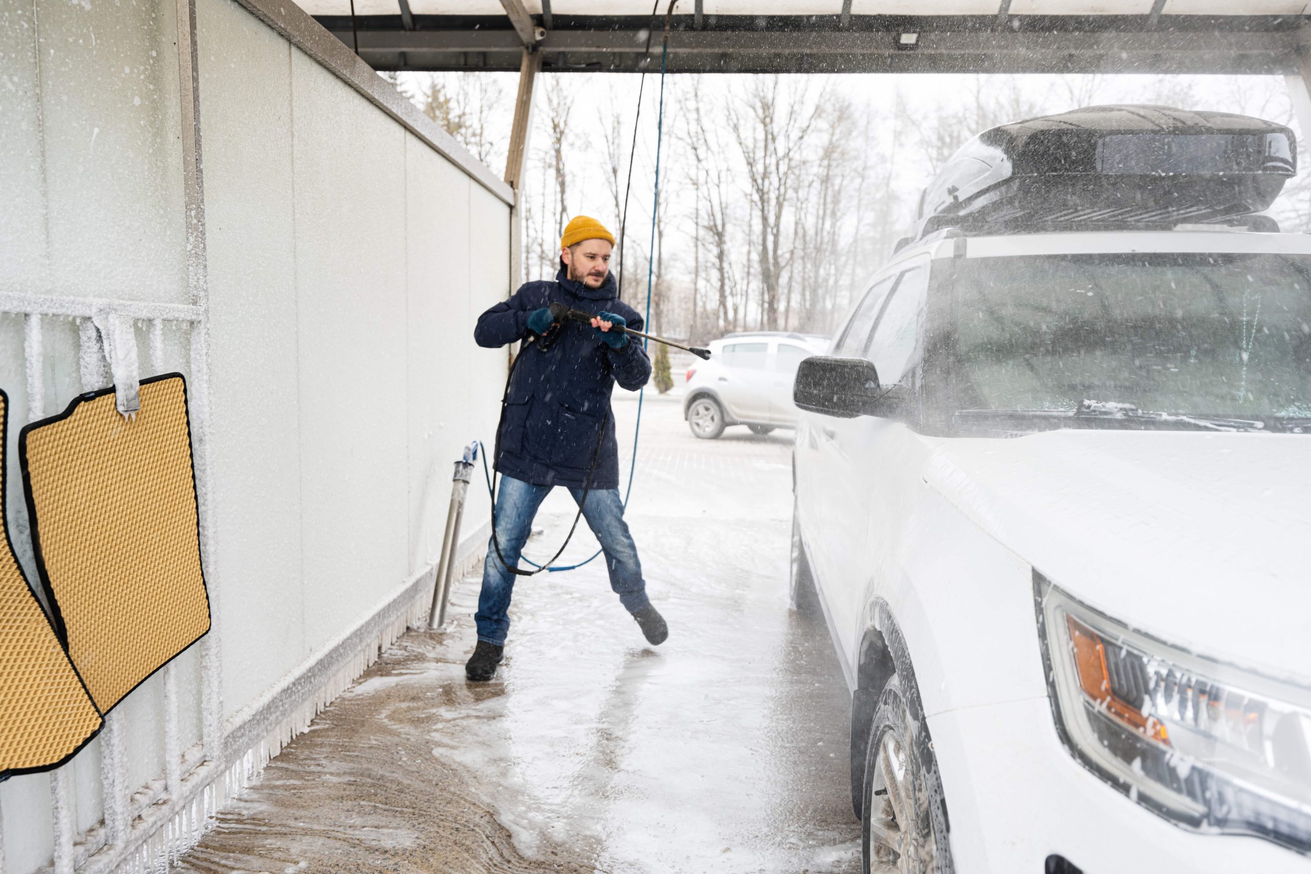 Steps that protect a car-wash fall claim