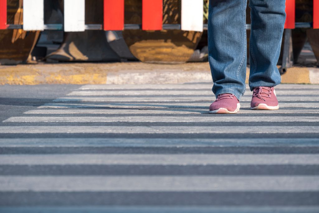 Transit-Stop and Brightline-Crossing Pedestrian Risks in South Florida