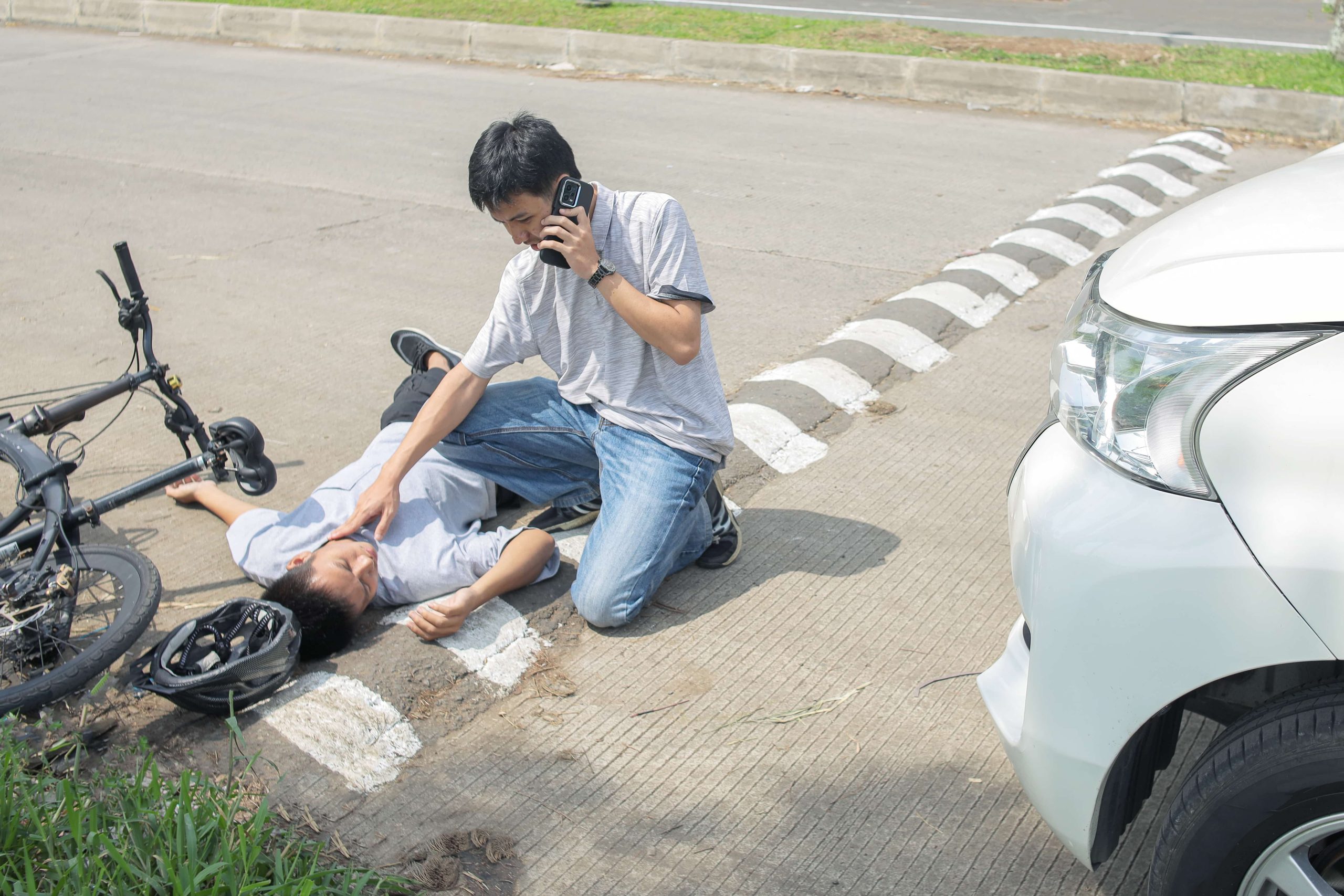 driver failed to yield cyclist